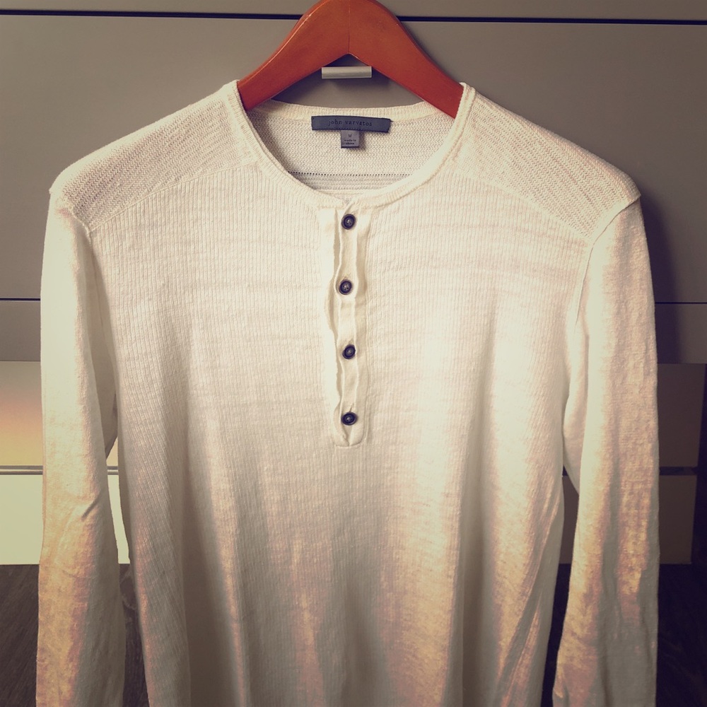 John varvatos long sleeve tee